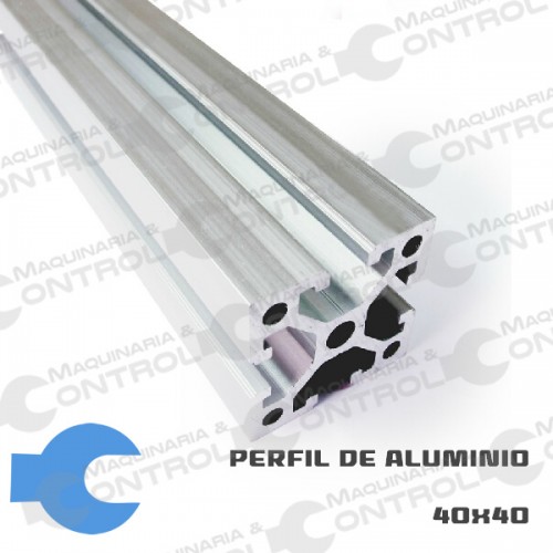 Perfil de Aluminio Estructural 40 x 40 B 5800MM