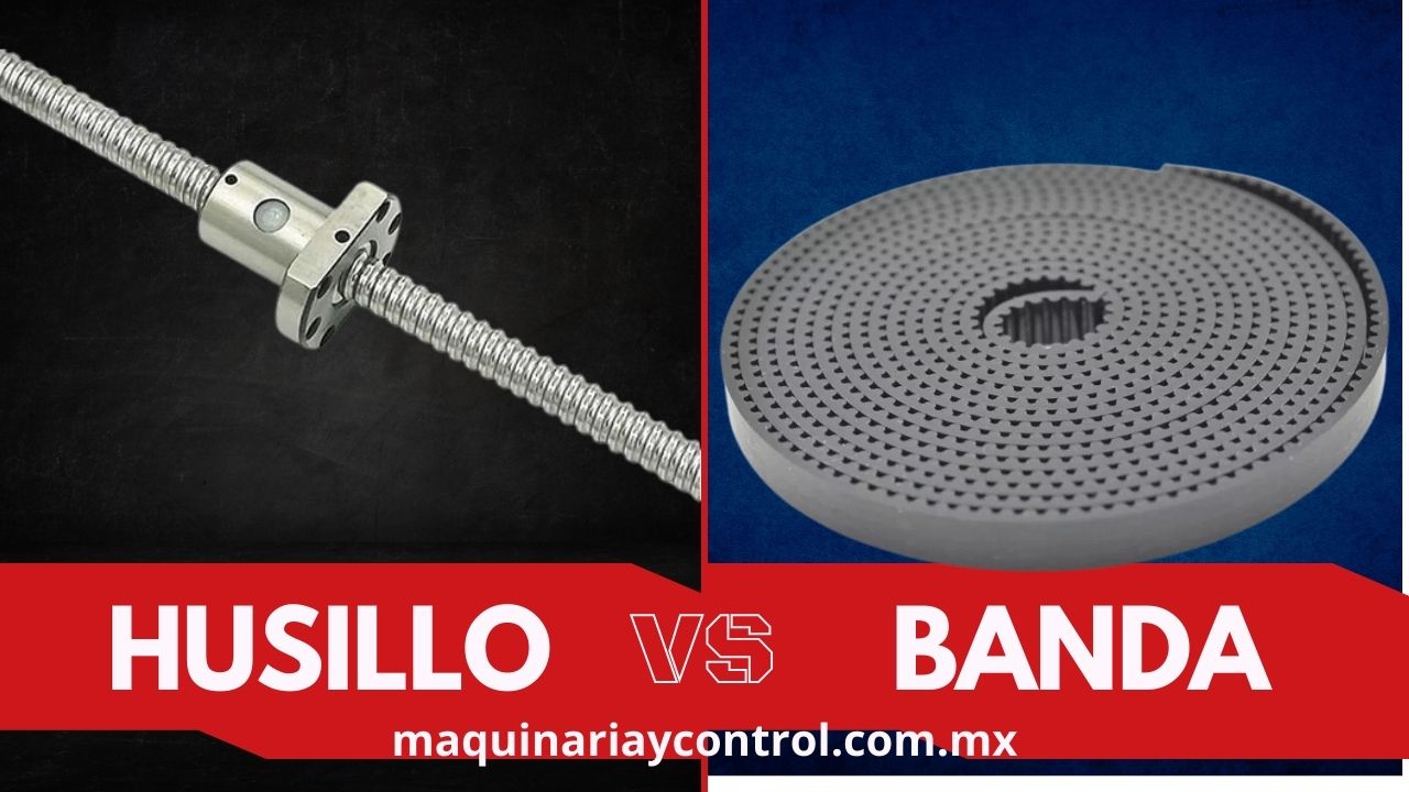 Husillo de Bolas vs Banda Dentada: 4 Factores Esenciales para Máquinas CNC.