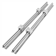 Eje 2 Guías lineales SBR20 y 4 rodamientos SBR20UU 