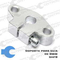 Soporte de Eje SHF8 de Aluminio para Ejes de 8mm
