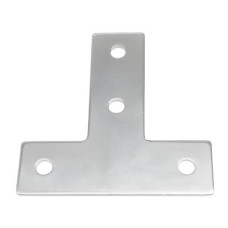 Conector en T , Placa en T para Perfiles de Aluminio 20 30 y 40