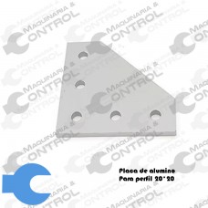 Placa Escuadra Aluminio Para Perfil 2020,3030,4040
