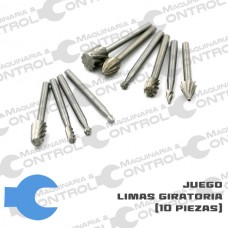 10 Limas Giratorias