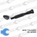 Mini Taladro Manual de Aluminio con Portabrocas Sin Llave y Broca Helicoidal de Acero HSS