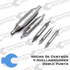 Brocas De Centros Y Avellanadores Doble Punta 