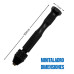 Mini Taladro Manual de Aluminio con Portabrocas Sin Llave y Broca Helicoidal de Acero HSS