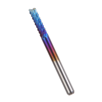 Fresa de Carburo con Revestimiento Nano Azul 