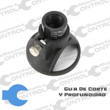 Guía de corte y profundidad para mototool