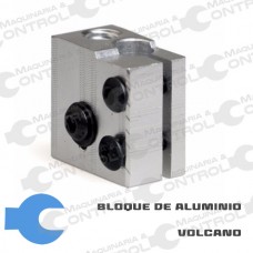 Bloque Aluminio Calentador Volcano