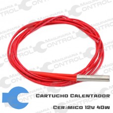 Cartucho Ceramico Calentador Calefactor 12v 40w 