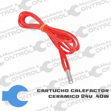 Cartucho Ceramico Calentador Calefactor 24v 40w 