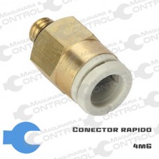 Conector Rápido 4 x 6mm