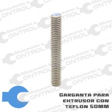 Garganta 1.75mm + Tubo Teflón M6 50MM