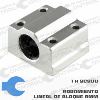 Sc8uu, Rodamiento Lineal De Bloque 