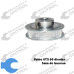 Polea dentada GT2 60 dientes para banda 6mm