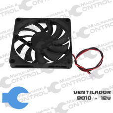 Ventilador 80x80x10mm 12v 